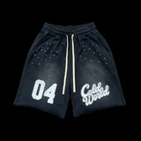 WARM UP SHORT (WASHED BLACK)